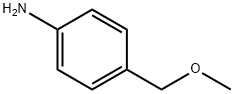 4-甲氧基甲基苯胺 结构式