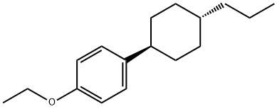 1-乙氧基-4-(反式-4-丙基环己基)苯 结构式