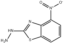 2(3H)-Benzothiazolone,4-nitro-,hydrazone(9CI) 结构式