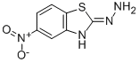 2(3H)-Benzothiazolone,5-nitro-,hydrazone(9CI) 结构式