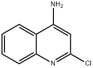 4-氨基-2-氯喹啉 结构式