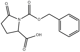 N-CBZ-DL-焦谷氨酸 结构式