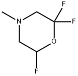 Morpholine,  2,2,6-trifluoro-4-methyl- 结构式