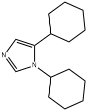 1,5-二环己基并咪唑 结构式