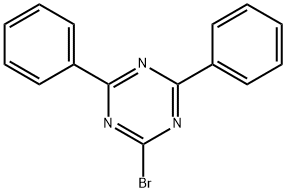 1,3,5-三嗪, 2-溴-4,6-二苯基- 结构式