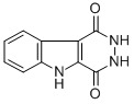1H-Pyridazino(4,5-b)indole-1,4(5H)-dione, 2,3-dihydro- 结构式