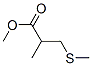 methyl 2-methyl-3-(methylthio)propionate 结构式