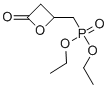 DIETHYL-(OXETHANE-2-ONE-4-YL)-METHYLPHOSPHONATE 结构式