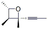 Oxetane, 2,3,4-trimethyl-2-(1-propynyl)-, (2alpha,3beta,4alpha)- (9CI) 结构式