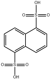 1,5-萘二磺酸 结构式