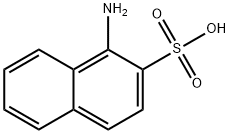 1-氨基萘-2-磺酸 结构式