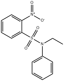 N-乙基-2-硝基-N-苯基苯磺酰胺 结构式