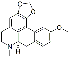 (7aR)-6,7,7a,8-Tetrahydro-11-methoxy-7-methyl-5H-benzo[g]-1,3-benzodioxolo[6,5,4-de]quinoline 结构式