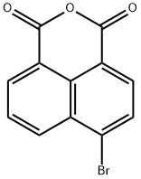 4-溴-1,8-萘二甲酸酐 结构式