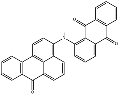 1-[(7H-benz[de]anthracen-3-yl-7-oxo)amino]anthraquinone  结构式