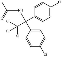 N-[2,2,2-trichloro-1,1-bis(4-chlorophenyl)ethyl]acetamide 结构式