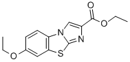 ETHYL 7-ETHOXYIMIDAZO[2,1-B][1,3]BENZOTHIAZOLE-2-CARBOXYLATE 结构式