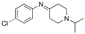 4-氯-N-[1-(1-甲基乙基)-4-亚哌啶基]苯胺 结构式