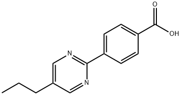 5-Propylpyrimidine-2-Yl-P-BenzoicAcid 结构式