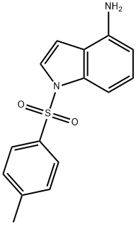 Tosyl-1H-indol-4-amine 结构式