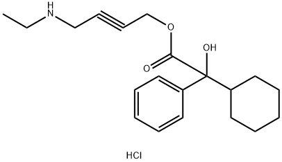 N-DESETHYL OXYBUTYNIN HCL 结构式