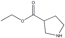 S-3-吡咯烷甲酸乙酯盐酸盐 结构式
