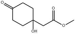 4-羟基-4-(甲氧基羰基甲基)环己酮 结构式