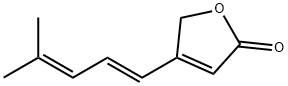 (E)-4-(4-Methyl-1,3-pentadienyl)-2(5H)-furanone 结构式