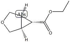 ethyl trans-3-oxabicyclo[3.1.0]hexane-6-carboxylate 结构式