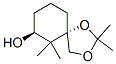 1,3-Dioxaspiro[4.5]decan-7-ol,2,2,6,6-tetramethyl-,(5S,7S)-(9CI) 结构式