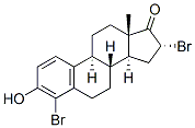 4,16a-Dibromoestrone 结构式