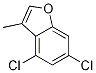 4,6-二氯-3-甲基苯并呋喃 结构式