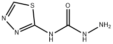 Hydrazinecarboxamide,  N-1,3,4-thiadiazol-2-yl- 结构式