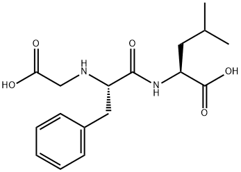 CARBOXYMETHYL-PHE-LEU-OH 结构式