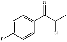 3-氯-1-(4-氟苯基)丙酮 结构式