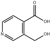 3-(羟甲基)异烟酸 结构式