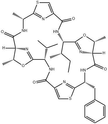 PATELLAMIDE C 结构式