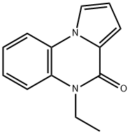 Pyrrolo[1,2-a]quinoxalin-4(5H)-one, 5-ethyl- (9CI) 结构式