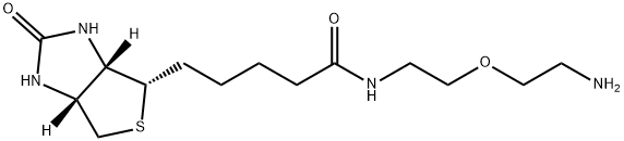 生物素-二聚乙二醇-氨基 结构式