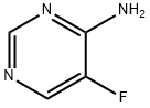 5-氟嘧啶-4-胺 结构式