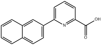 5-[3-(乙酰基氨基)苯基]烟酸 结构式
