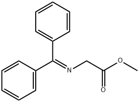 二苯亚甲基甘氨酸甲酯 结构式