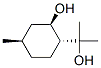 (1R,2R,5R)-2-(2-hydroxypropan-2-yl)-5-methyl-cyclohexan-1-ol 结构式