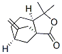 3H-6,8a-Methano-1H-cyclohepta[c]furan-1-one,hexahydro-3,3-dimethyl-7-methylene-,(3aR,6R,8aR)-(9CI) 结构式