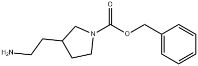 3-氨乙基-1-羰基-吡咯烷 结构式