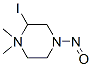 1,1-dimethyl-4-nitroso-2,3,5,6-tetrahydropyrazine iodide 结构式