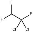 1,1-二氯-1,2,2-三氟乙烷 结构式