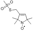 MTSL (S-(2,2,5,5-TETRAMETHYL-2,5-DIHYDRO-1H-PYRROL-3YL)METHYL METHANESULFONOTHIOATE 结构式