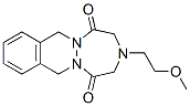 3-(2-methoxy-ethyl)-2,3,4,5,7,12-hexahydro-1H-(1,2,5)triazepino(1,2-b)phthalazin-1,5-dione 结构式