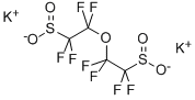 2,2'-OXYBIS(1,1,2,2-TETRAFLUORO)-ETHANESULFINIC ACID DIPOTASSIUM SALT 结构式